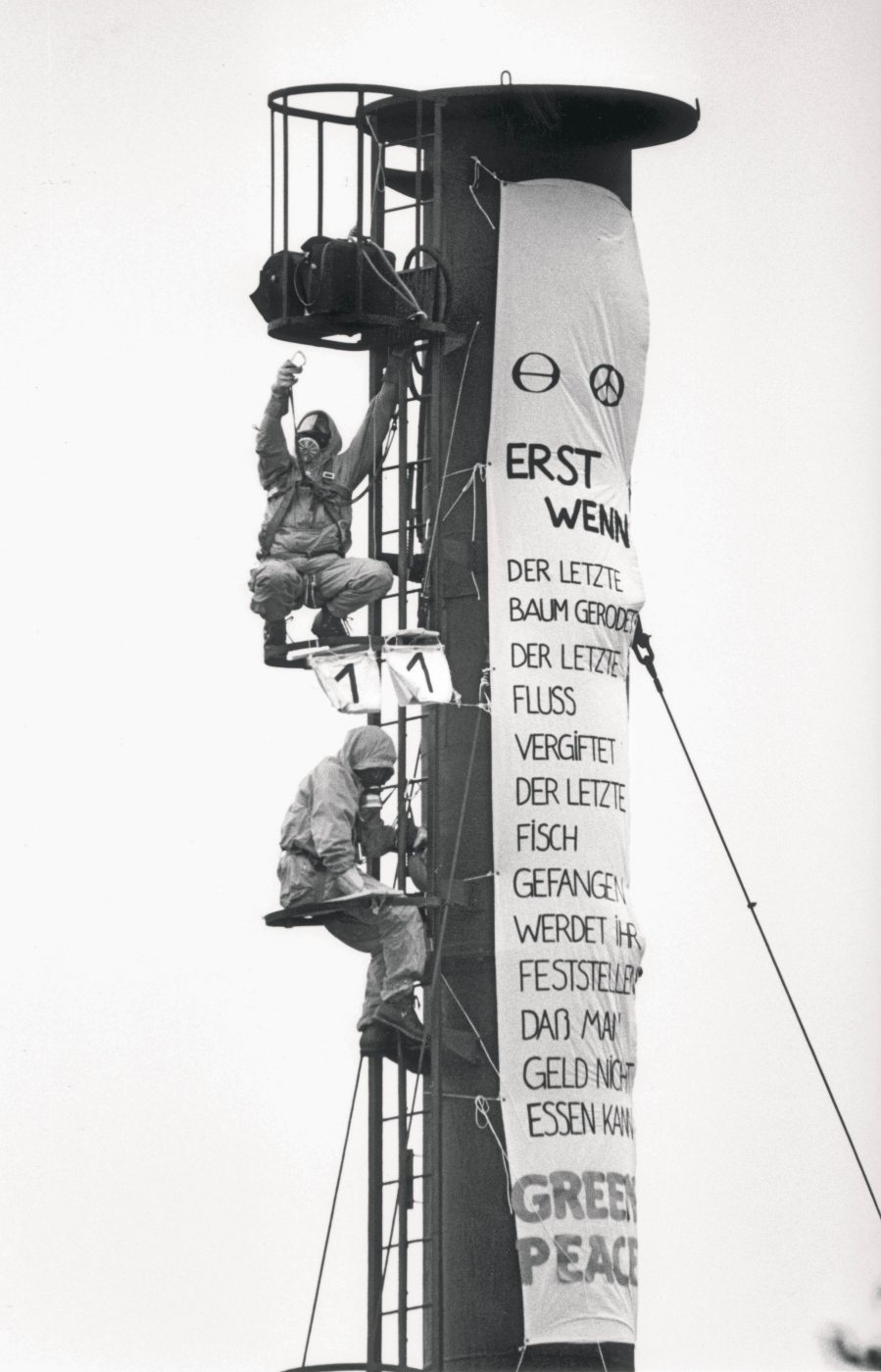 Action against Pesticide Plant in HamburgAktion gegen Hamburger Chemiefabrik Boehringer