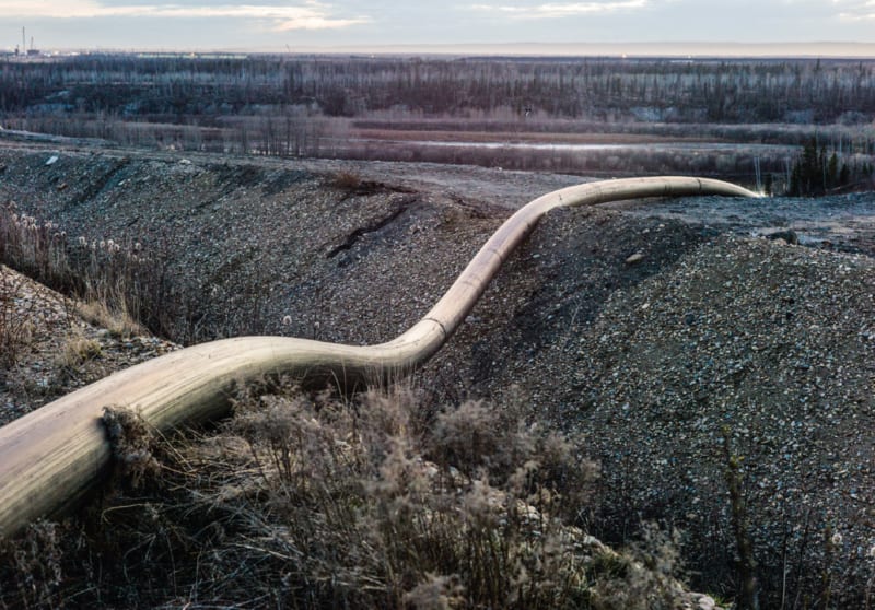 Wasserzufuhr für den Ölsandabbau in Alberta: Es werden enorme Mengen an Frischwasser benötigt