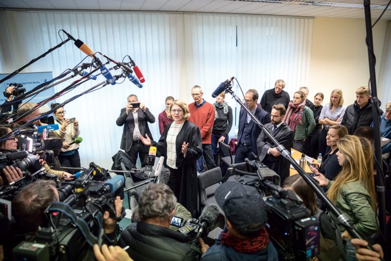 Climate Complaint Hearing at Administrative Court in BerlinKlimaklage vor dem Berliner Verwaltungsgericht