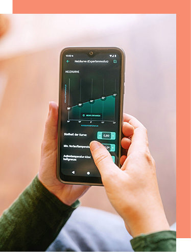 Per App lässt sich die Wärmepumpe noch effizienter machen.