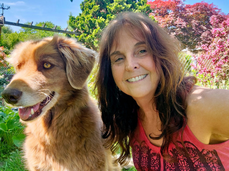 Mandy Metje und ihr Hund Bonny